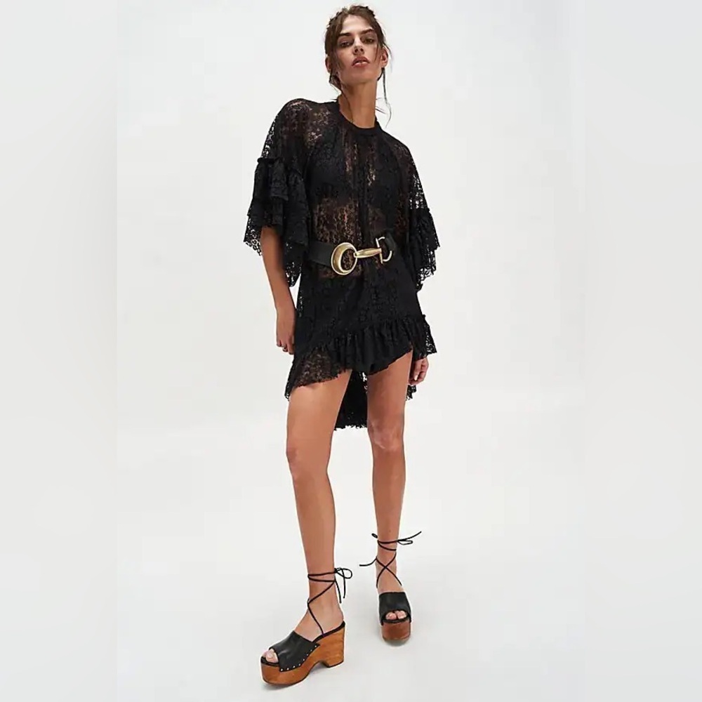 FREE PEOPLE 
Brielle Lace Maxi Top